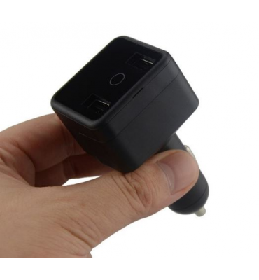Chargeur allume cigare pour voiture avec une balise GPS espion