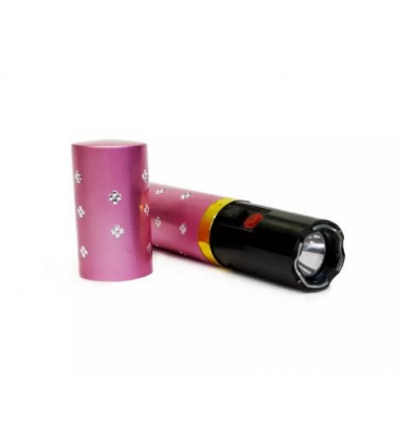Rouge à lèvres Taser Electrique avec Lampe Led pour les femmes