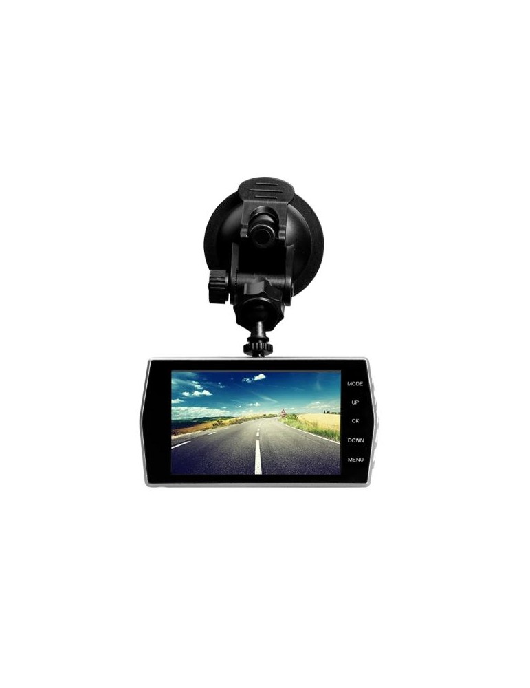 Camera de voiture Dashcam Full-HD avec 2eme camera déportable